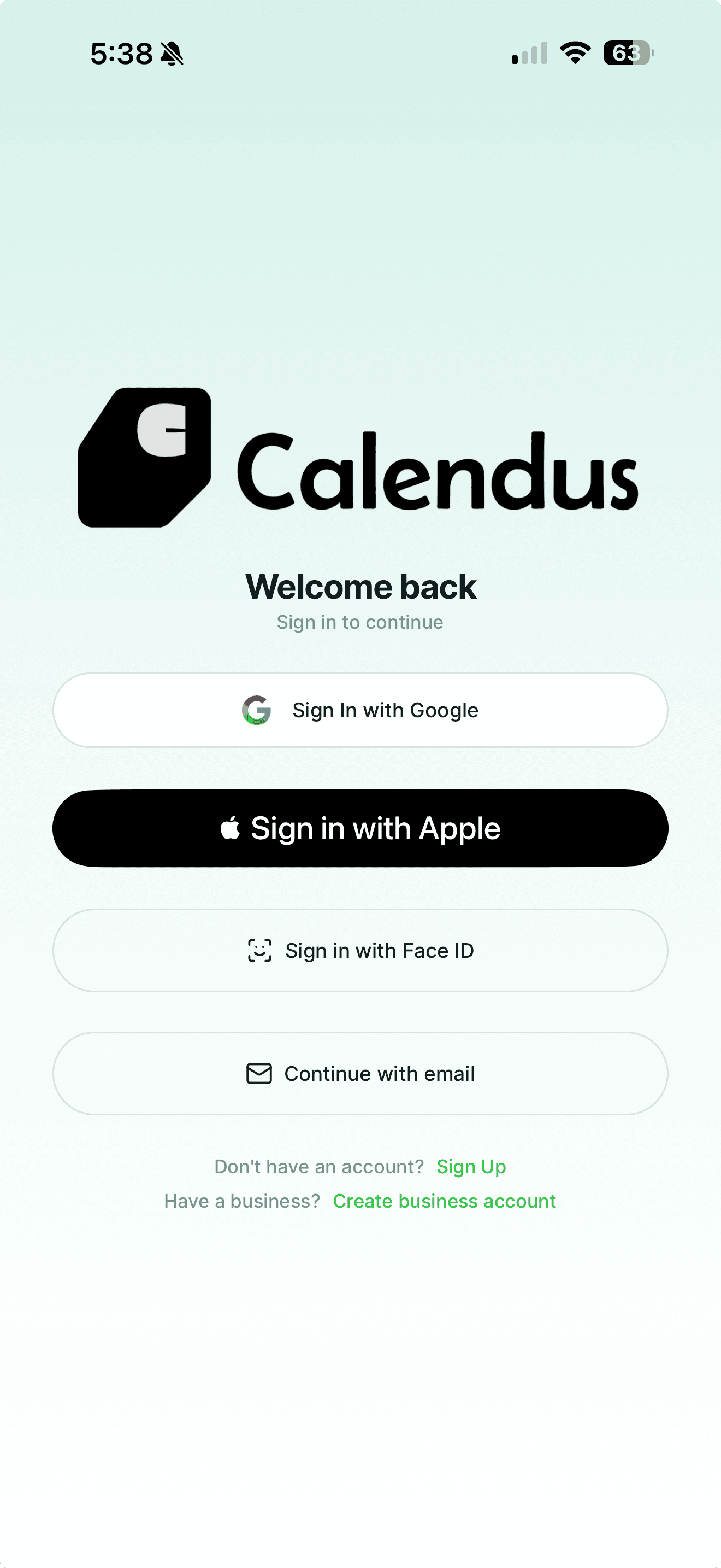 Calendus app